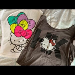 2 pack of Hello Kitty tops